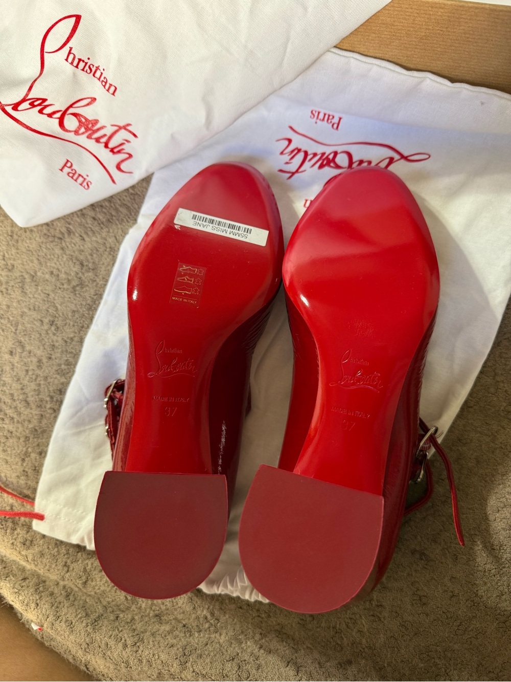 Christian Louboutin Red Shoe Box with Branded Label new and dust bags - Picture 10 of 12